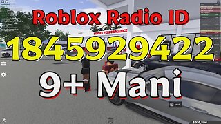 Mani Roblox Radio Codes/IDs