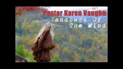 Karen Vaughn speaking "Spiritual Sandbags for your mind"