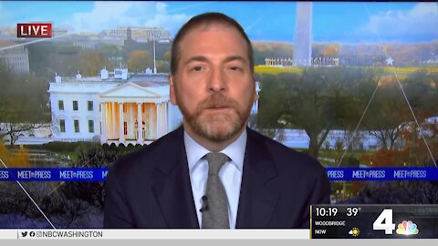 MSNBC Sleepy Chuck Todd blamed both sides for not passing the second China Virus relief bill