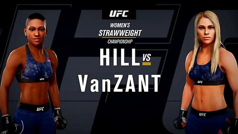 EA Sports UFC 3 Gameplay Paige VanZant vs Angela Hill