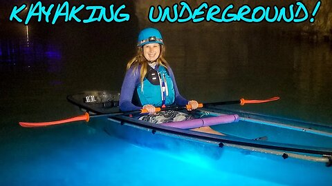 Crystal Clear Kayaking Underground - The Gorge Underground in Red River Gorge