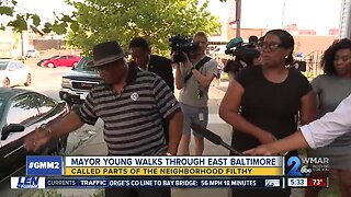 Mayor Young talks crime and filth in Baltimore