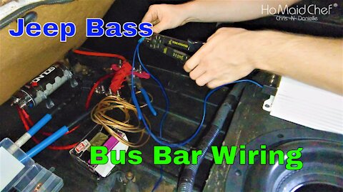 Setting Up Multiple Amplifiers And Capacitor To DC Bus Bars