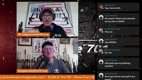 LIVE NOW!!!! - GUNS & The 701 - WWW.GUNSANDTHE701.COM