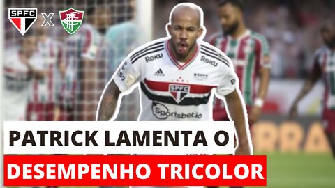 💥 EXCLUSIVO 💥 Patrick Lamenta empate mas exalta a entrega da equipe