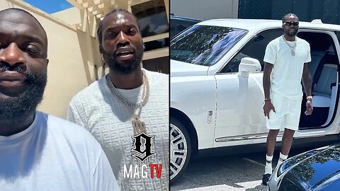 Rick Ross Takes Meek Mill Around Miami Looking For Million Dollar Real Estate! 🏡