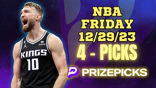 #PRIZEPICKS | BEST PICKS FOR #NBA FRIDAY | 12/29/23 | PROP BETS | #BESTBETS | #BASKETBALL | TODAY