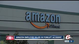 Amazon worker killed during forklift accident in Plainfield