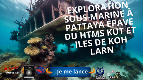 Exploration Sous-marine à Pattaya : Épave du HTMS Kut et Iles de Koh Larn