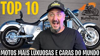 Top 10: As Motos Custom Mais Luxuosas e Caras do MUNDO