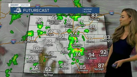 Denver weather: Flash flooding, hail and strong winds possible Monday, NWS says