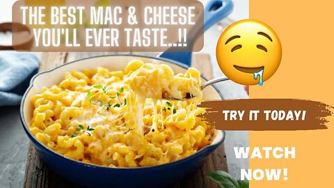 Best Mac and Cheese You'll Ever Eat | #SoulFoodSunday