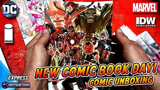 New COMIC BOOK Day - Marvel & DC Comics Unboxing August 9, 2023 - New Comics This Week 8-9-2023