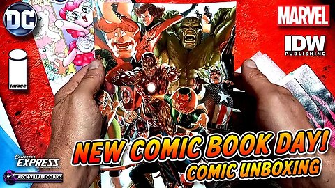 New COMIC BOOK Day - Marvel & DC Comics Unboxing August 9, 2023 - New Comics This Week 8-9-2023