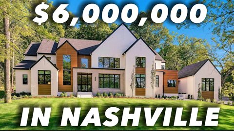 Is This $6,000,000 Contemporary Home Worth It? | Nashville Home Tour