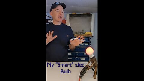 I have a smart-alec light bulb