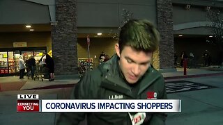 Northwest Bakersfield stores restock shelves as early-morning shoppers line-up amid coronavirus outbreak
