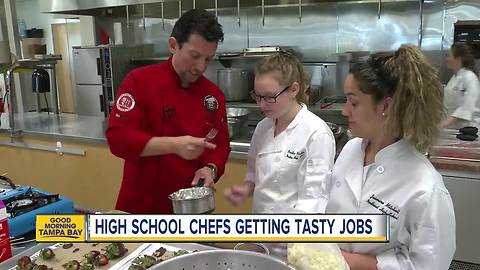 Northeast High School's Culinary Arts Academy trains students to land chef jobs at top restaurants