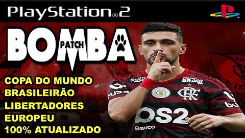 BOMBA PATCH 2023 PS2 LANÇAMENTO 100% ATUALIZADO NARRAÇÃO JOÃO GUILHERME FOX EDITOR BY VILIMAR