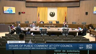Hours of public comment at Phoenix City Council