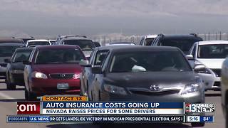 Nevada raises auto insurance prices for some drivers