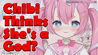 @chibidoki Thinks She's a God? #vtuber #clips