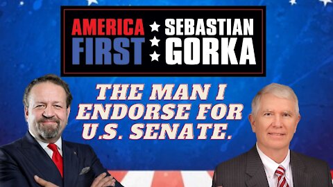 The man I endorse for U.S. Senate. Congressman Mo Brooks with Sebastian Gorka on AMERICA First