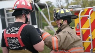 Inspiring Volunteer Firefighter With Cerebral Palsy