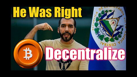 El Salvador Bitcoin Gamble Pays Off Big Time #bitcoin