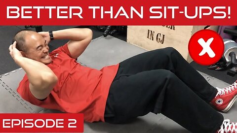 Back Pain With Sit-Ups?! Rock It! Better Than Sit-Ups! Episode 2 | Dr Wil & Dr K