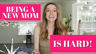 Why becoming a mom is SO hard (+ what can help with new baby life!!)