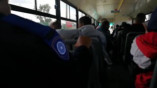 SOUTH AFRICA - Cape Town - GABS Bus Unit (Video) (fzf)