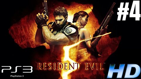 Umbrella of Doom | Resident Evil 5 Gameplay Walkthrough Part 4 | PS3 (No Commentary Gaming)