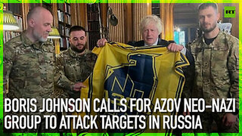 Ex-UK PM calls Ukrainian neo-Nazis ‘heroes’, poses for photo with Azov banner