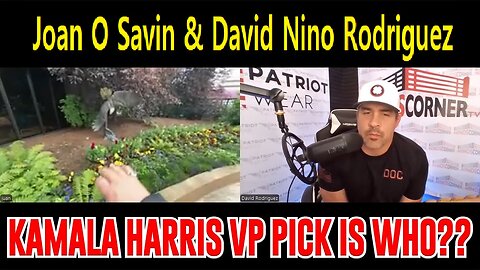 JOAN & NINO: KAMALA HARRIS VICE PRESIDENT PICK REVEALED?!? THINGS JUST GOT CRAZIER!