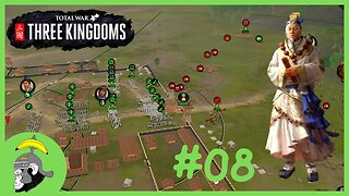 PAZ com os BARBAROS !! : Total War Three Kingdoms Shi Xie | Gameplay PT-BR Parte 08