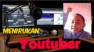 menirukan youtuber Bule