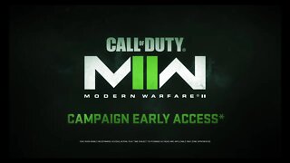 CALL OF DUTY MODERN WARFARE 2 Campaign Early Access Gameplay [Xbox Series X] - 21 Oct 2022