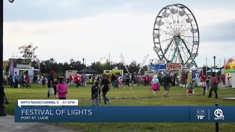 'Festival of lights' celebration held in Port St. Lucie