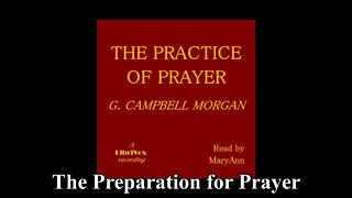 The Preparation for Prayer