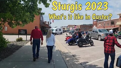 Sturgis 2023 Motorcycle Rally Custer