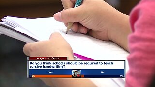 Should schools be required to teach cursive handwriting?