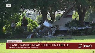 Man dies in small plane crash in LaBelle