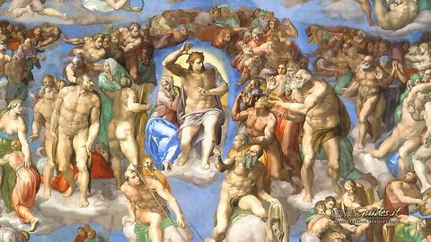 ART2| PAINTINGS of Michelangelo - 3D virtual tour documentary | Sistine Chapel Ceiling | Part 2/2