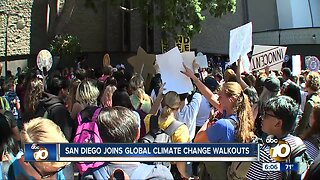 Students skip class to join Climate Change Walkout