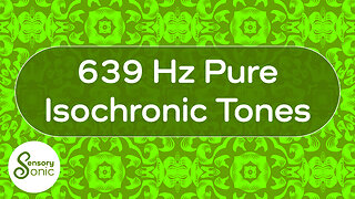 639 Hz Pure Isochronic Tones | Heart Chakra | Raise Positive Energy