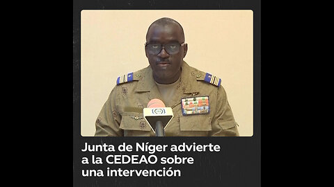 Los golpistas de Níger advierten a países extranjeros contra una intervención militar