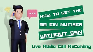 How To Get Foreign Grantor Trust 98 EIN Number Without SSN (Step By Step Walkthrough)