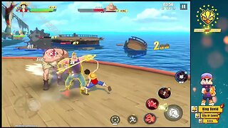 CAPTAIN SMOKER AND LUFFY DEFEAT ALVIDA ONE PIECE FIGHTING PATH Gameplay