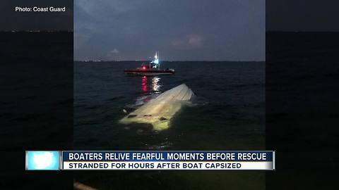 Coast Guard rescues stranded boaters after boat takes on water